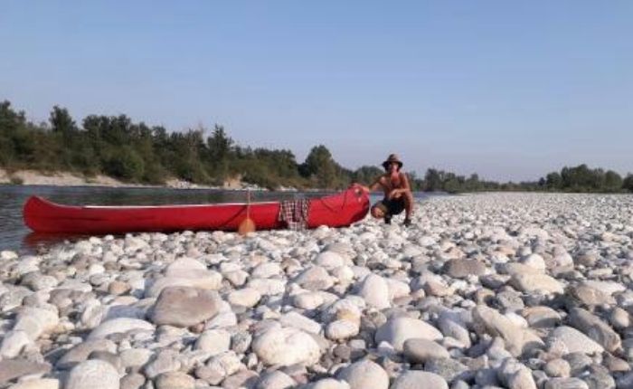 Da Maccagno a Pavia in canoa Gabriele Brambini racconta la sua avventura